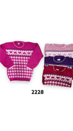 Swetry dziewczęce (3-5) towar turecki