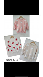 BLUZA DZIECIĘCA (2-14)