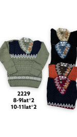 Swetry chłopięce (8-11)