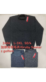 Swetry męskie (L-3XL)