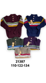 Swetry chłopięce (110-134) towar turecki