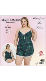 Piżama damska (3XL-4XL)