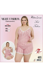 Piżama damska (3XL-4XL)