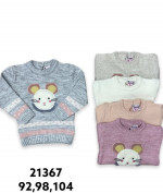 Swetry dziewczęce (92-104)