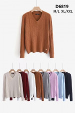 Swetry damskie (M-2XL)