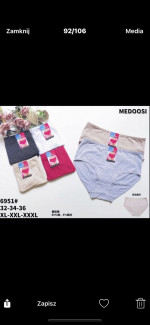 Majtki damskie (XL-3XL)