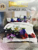 KOMPLET POŚCIELI 3D 4-CZĘŚCIOWY (200x220)
