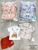 Komplet chłopięcy (3-18m) towar turecki