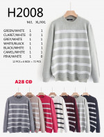 Swetry damskie (M-2XL)
