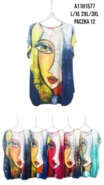 BLUZKA DAMSKA (L-3XL)