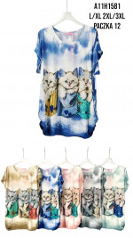 BLUZKA DAMSKA (L-3XL)