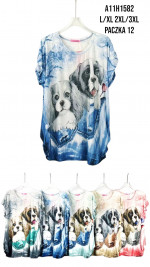 BLUZKA DAMSKA (L-3XL)