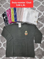 BLUZKA DAMSKA (S-XL) TOWAR TURECKI