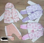 Komplet dziewczęcy (6-18M)