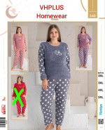 Piżama Damska (2XL-5XL) towar turecki