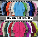 Marynarki Damskie (2XL-6XL) Towar włoski