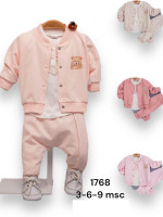 Komplet dziewczęcy (3-9M)