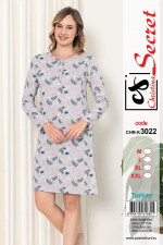 Koszula nocna damska (M-2XL)