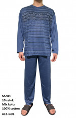 Piżama męska (M-3XL)