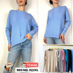 Swetry damskie (M-2XL)