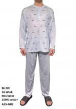 Piżama męska (M-3XL)