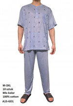 Piżama męska (M-3XL)