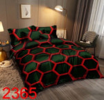 KOMPLET POŚCIELI 3D 3-CZĘŚCIOWY (160x200)