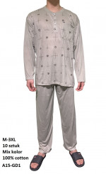 Piżama męska (M-3XL)