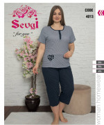 Piżama damska (2XL-4XL)