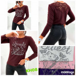 BLUZKA DAMSKA (L-2XL)