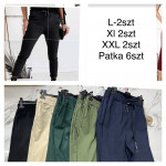 SPODNIE DAMSKIE (L-2XL) towar włoski