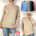 Swetry damskie (M-2XL)