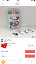 MARKER KOLOROWY