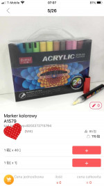 MARKER KOLOROWY