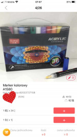 MARKER KOLOROWY