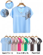 BLUZKA DAMSKA (S-XL)