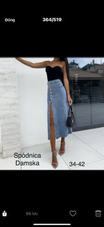 SPÓDNICA DAMSKA (34-42)