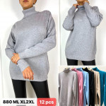Swetry damskie (M-2XL)