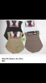 MAJTKI DAMSKIE (L-2XL)