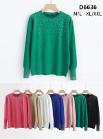 Swetry damskie (M-2XL)