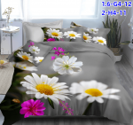 KOMPLET POŚCIELI 3D 4-CZĘŚCIOWY (200X220)