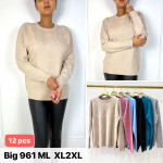 SWETRY DAMSKIE (M-2XL)