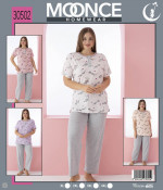 Piżama damska (XL-4XL) towar turecki