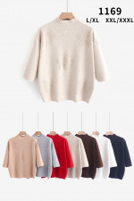 Swetry damskie (L-3XL)