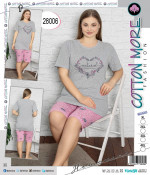 Piżama damska (XL-4XL) towar turecki